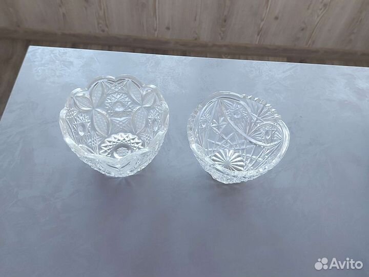Салатник хрустальный
