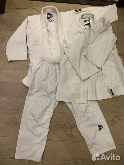 Кимоно для дзюдо green hill рост 130