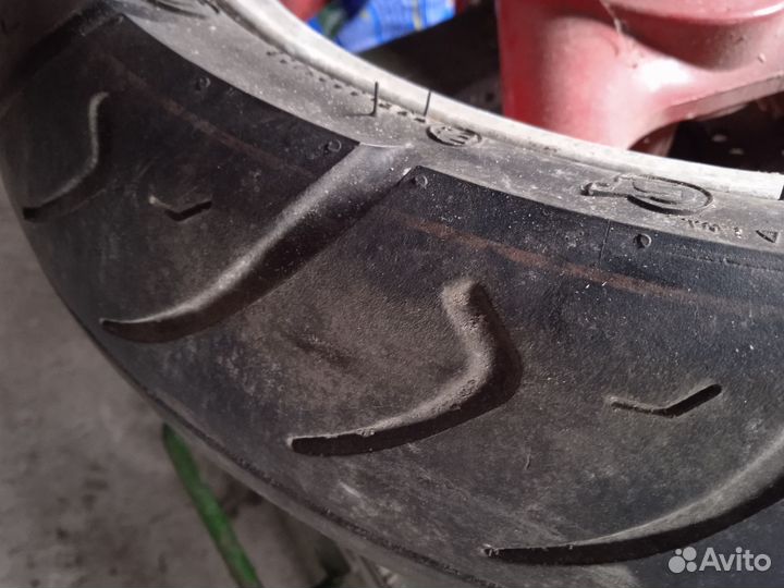 Колёса для скутера R12 в сборе