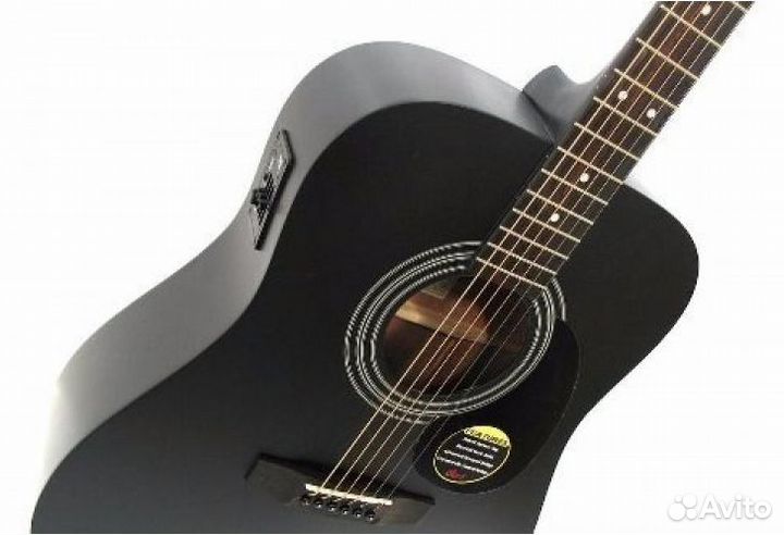 Электроакустическая гитара Cort AD810E-BKS