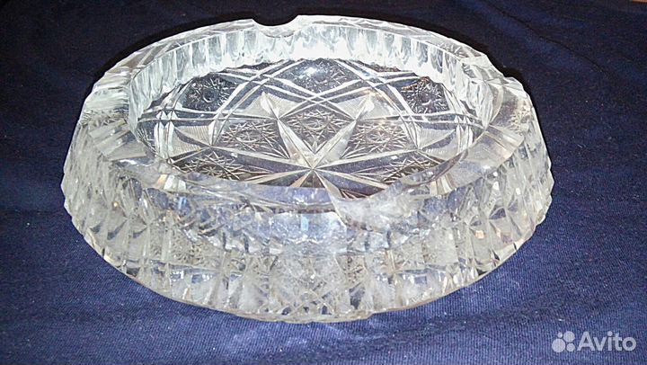 Пепельницы хрустальные ретро