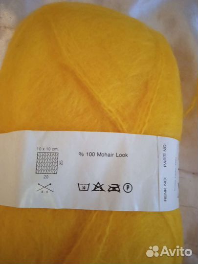 Пряжа для вязания мохер