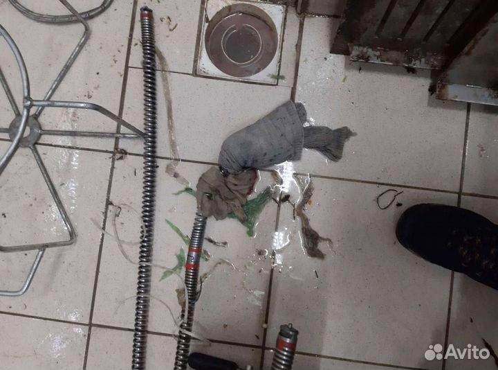 Прочистка канализации и устранение засоров