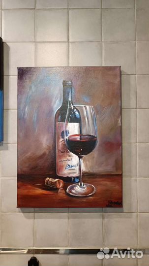 Картина маслом на холсте натюрморты