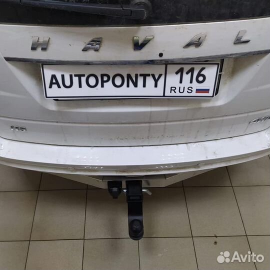 Фаркоп Haval H5 под квадрат нержавейка