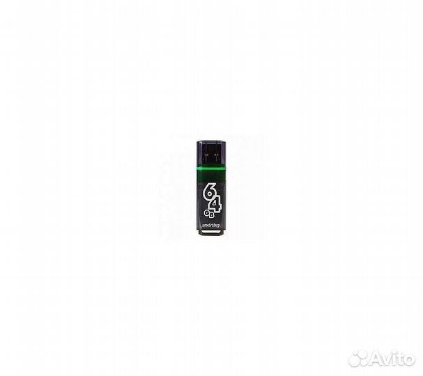Флеш-накопитель Smartbuy Glossy series 64GB Dark G