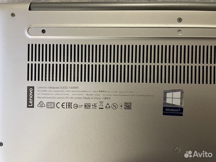 Lenovo Ideapad 530s-14ARR