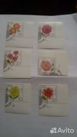 Марки флора и фауна