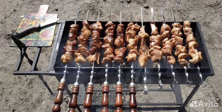 Мангал 4 мм сталь Хит Симферополя