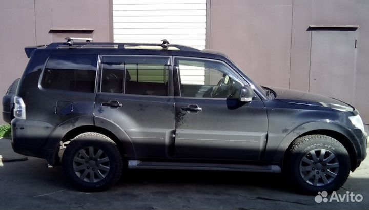 Багажник на крышу Митсубиси Паджеро 4 с 2007 г.в