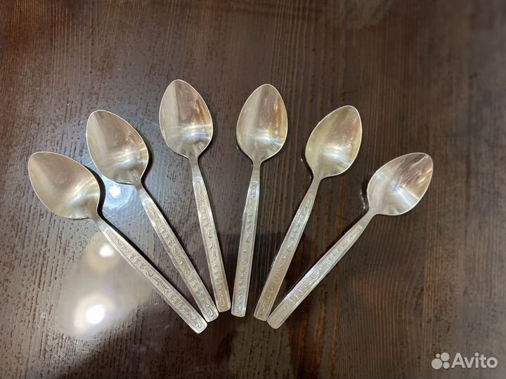 Ложки столовые мельхиоровые СССР