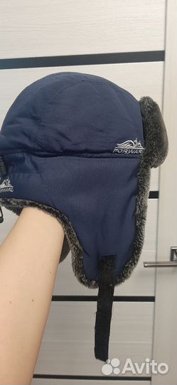 Шапка для мальчика примерно от 4-5 до 7-8 лет