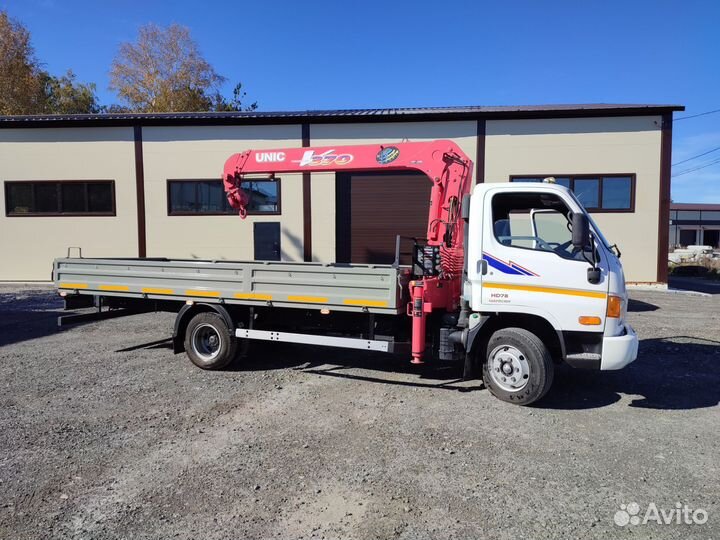 Hyundai HD78 с КМУ, 2011