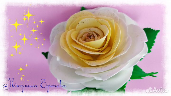 Резинки с цветами для девочек