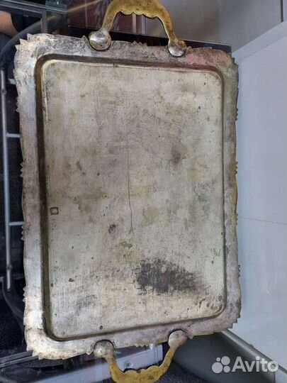 Поднос латунь. Египет прошлый век