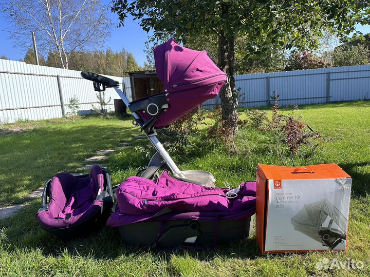 Коляска stokke 3 в 1
