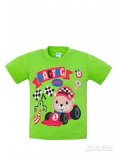 Футболки на мальчиков, хлопок, на 1 - 4 года
