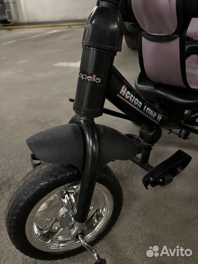 Детский трехколесный велосипед -коляска