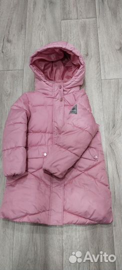 Куртка пальто для девочки р116