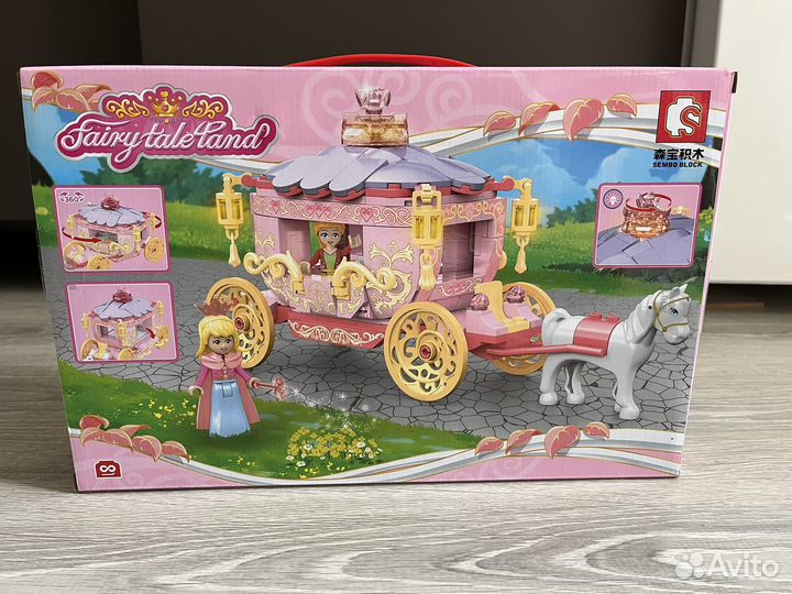 Конструктор sembo Романтическая карета