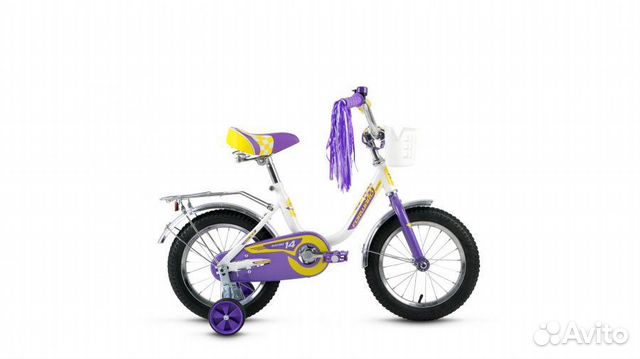 Велосипед forward Racing 14 Girl белый