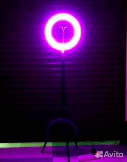 Кольцевая Лампа RGB