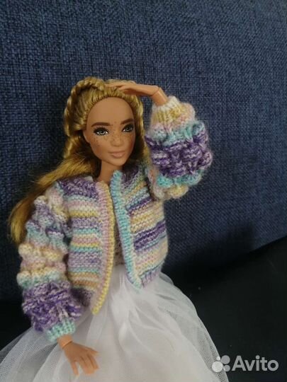 Кофточка, кардиган для кукол barbie