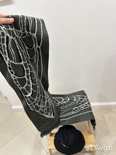 Шарф дрейн аниме большой крылья новый серый