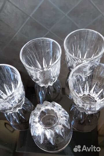 Хрустальные шот-стопки винтажные