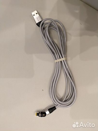 Кабель для зарядки iPhone магнитный