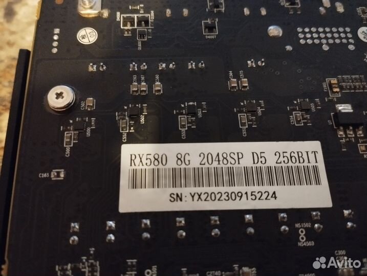 Видеокарта rx580 8gb