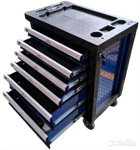 Тележка сервисная инструментальная 6 секций