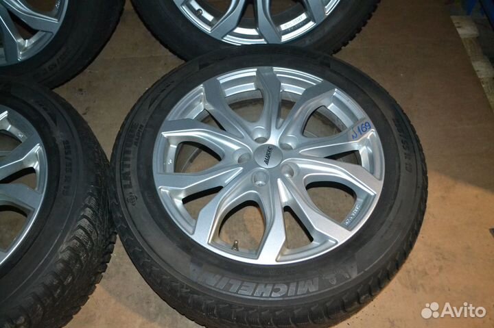 Диски бу R19 с зимними шинами 235 55 19