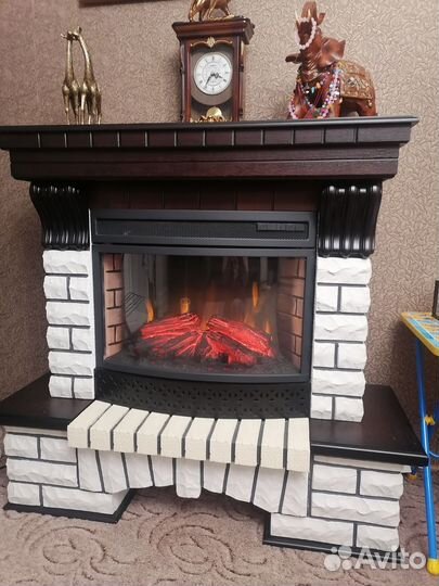 Камин электрический с порталом
