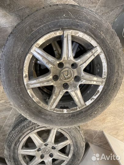 Диски и летние шины Honda Civic