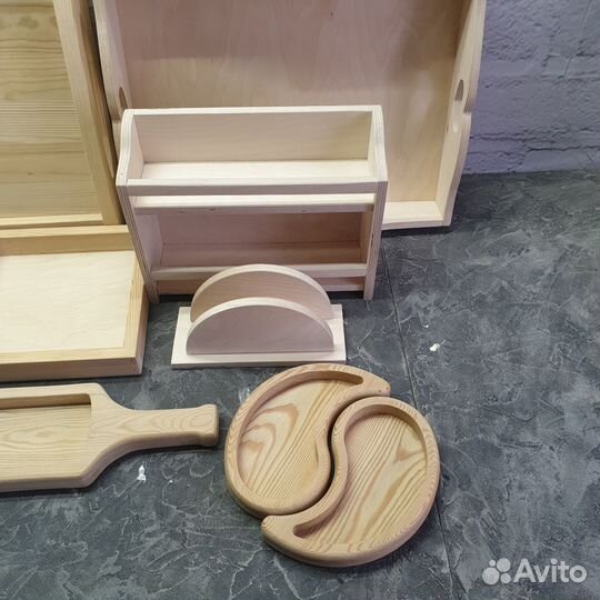 Деревянные изделия (подносы, менажницы)