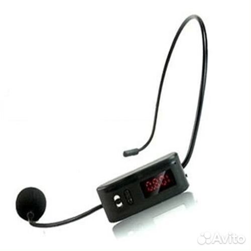 FM-микрофон-гарнитура. на акб