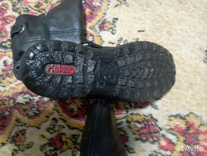 Зимние женские сапоги 38 натуральная кожа