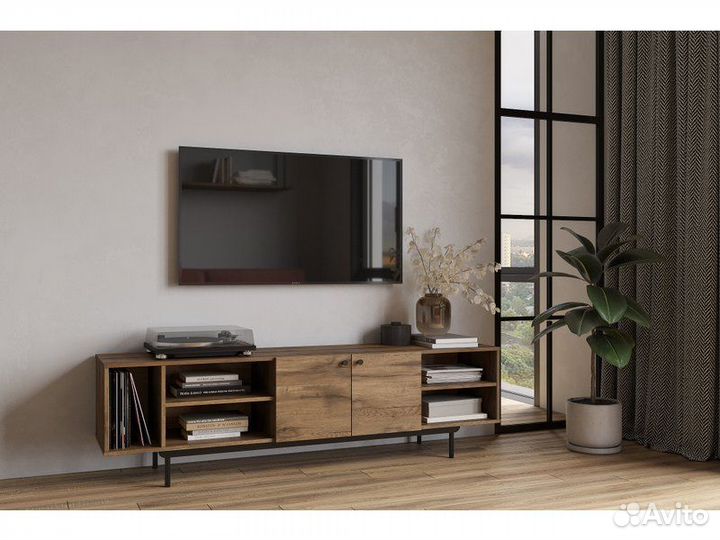 Тв-тумба Скульт-4 Tobacco