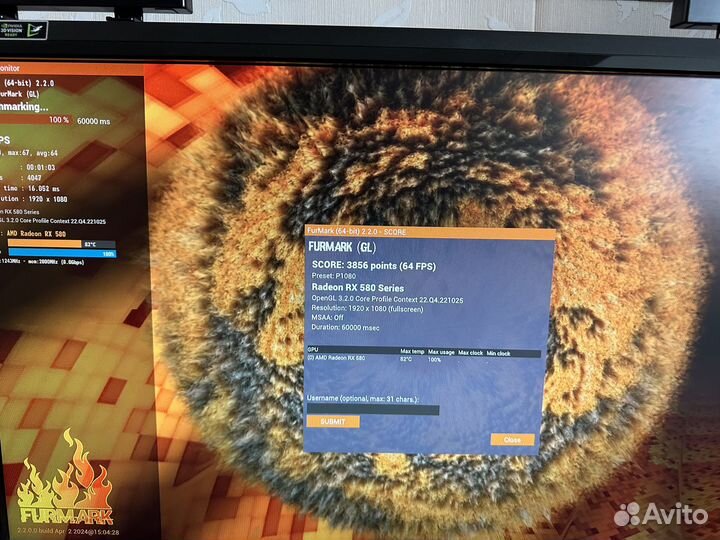 Видеокарта Sapphire rx 580 nitro 8gb