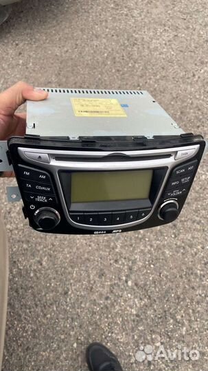 Авто магнитола хендай солярис