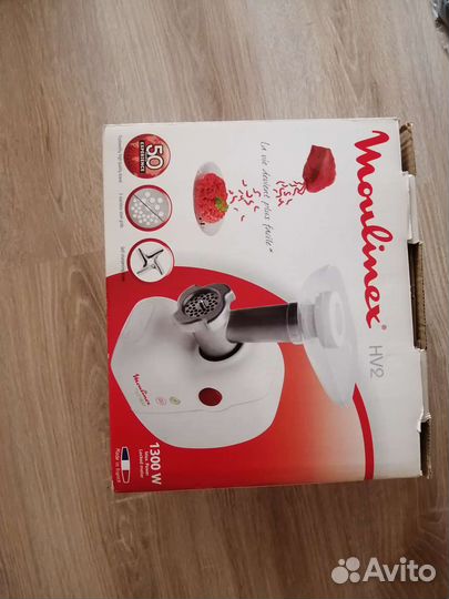 Мясорубка электрическая moulinex