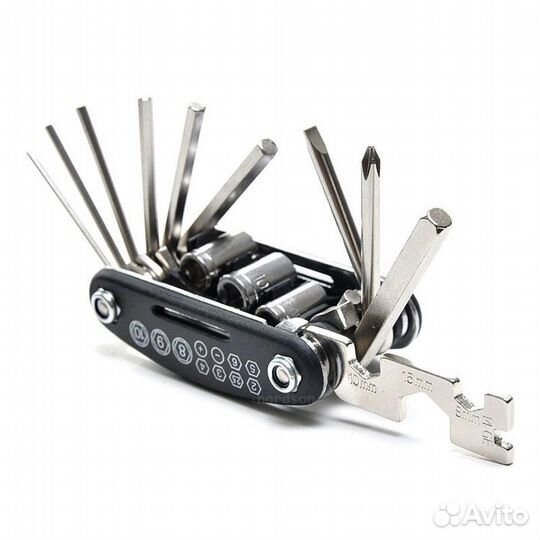 Набор инструментов 16 в 1 для самоката, велосипеда