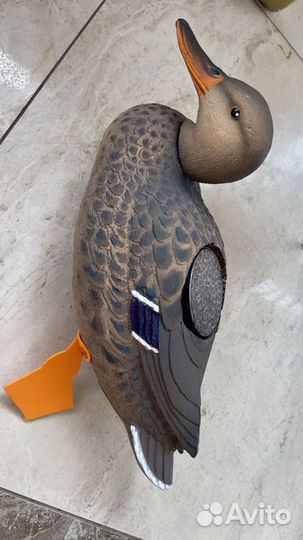 Чучело утки с элетроманком