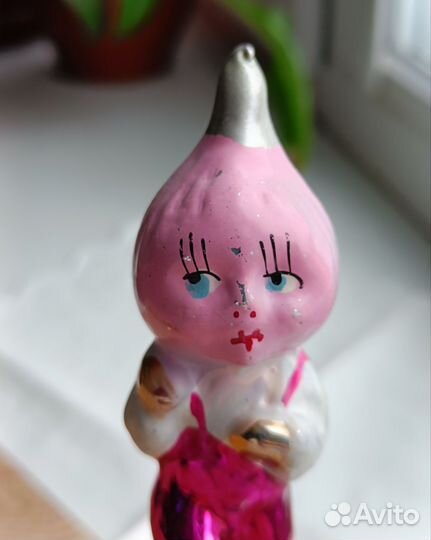 Ёлочная игрушка СССР Чиполлино