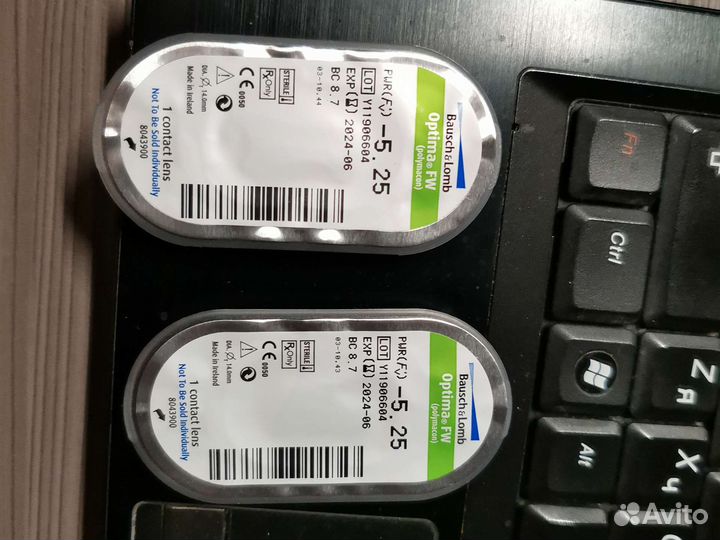 Линзы контактные optima