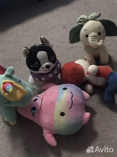 Мягкие игрушки новые