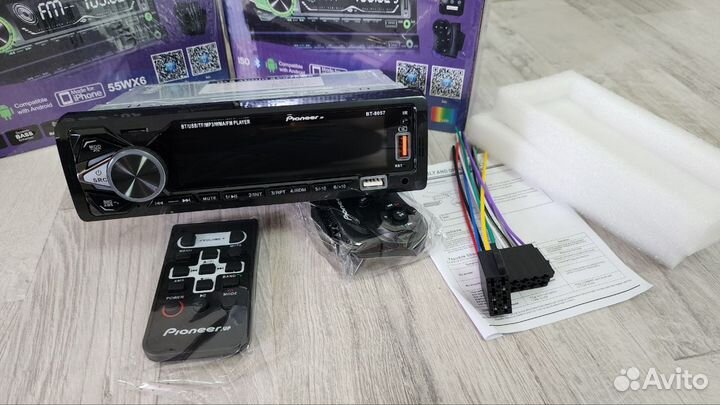 Магнитола 1 din с bluetooth