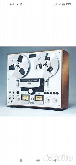 Катушечный магнитофон Akai GX-265 (разбор)