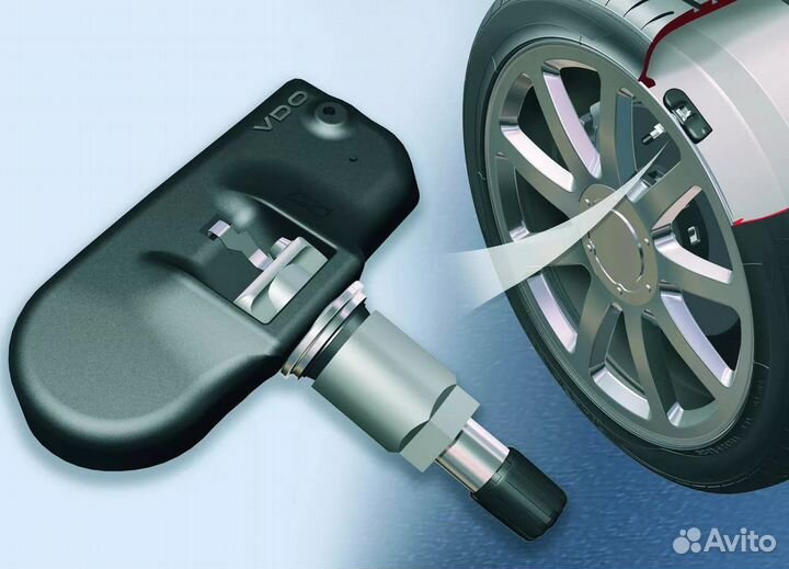 Программирование датчика давления в шинах tpms
